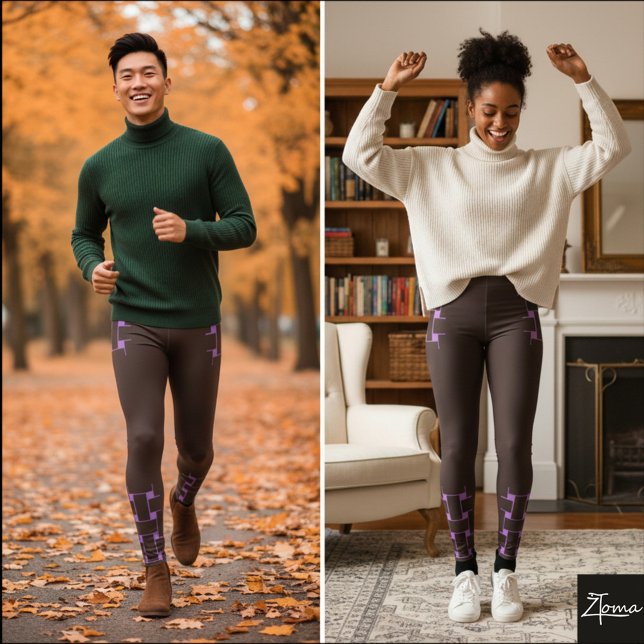 Interlace Mönster -Gondola Leggings (Skapare uppladdad)