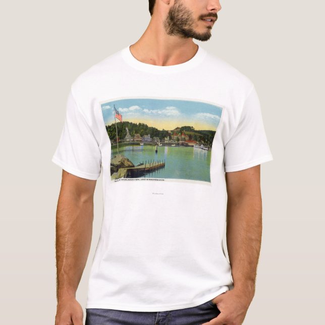 Interlaken parkerar beskådar av weirsna t-shirt (Framsida)