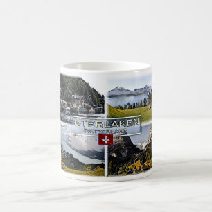Interlaken - Schweiz - Mosaic - Kaffemugg