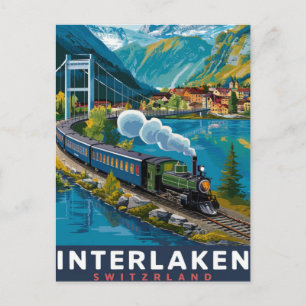 Interlaken Schweiz Vykort