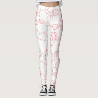 Interlåsande hörn leggings