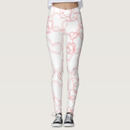 Interlåsande hörn leggings