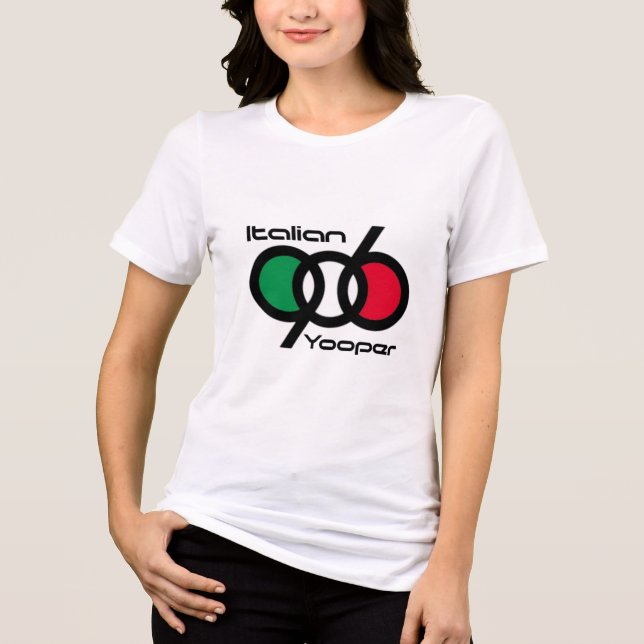 Interlockerar 906 italienska Yooper T Shirt (Framsida)