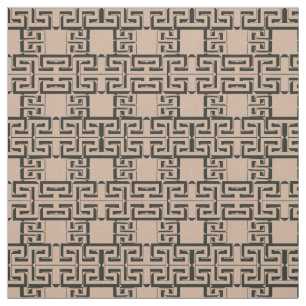 Interlocking Maze Fabric Tyg