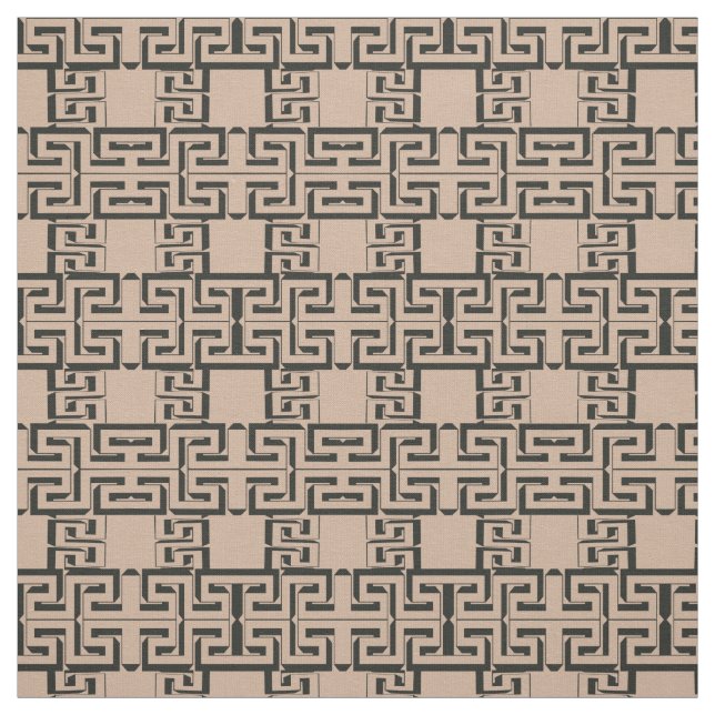 Interlocking Maze Fabric Tyg (Provkarta)