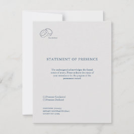 Interlocking Rings- Union Response Card OSA Kort