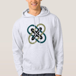 Interlocking X herrtröja med huva Hoodie