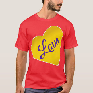 InterLove Heart T Shirt