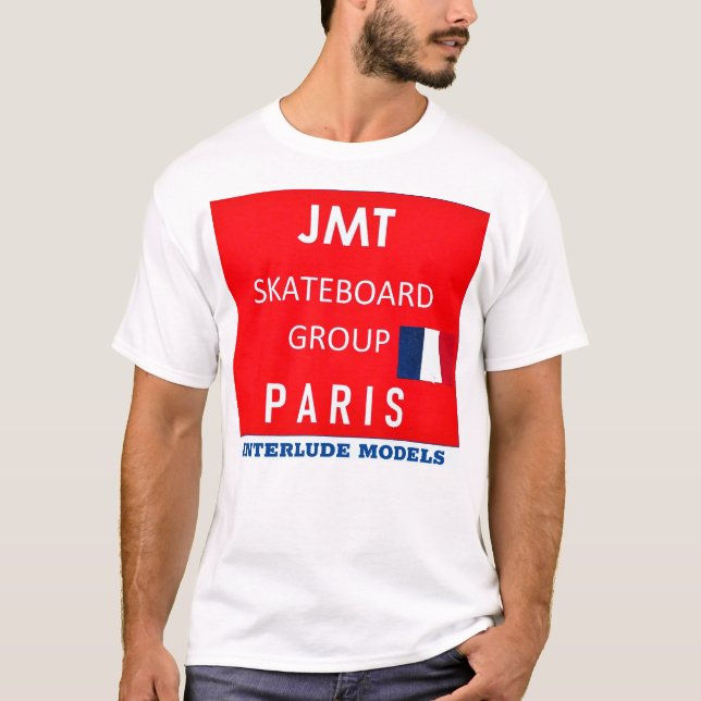 INTERLUDE MODELS PARIS Herrbas T-shirt (Framsida)