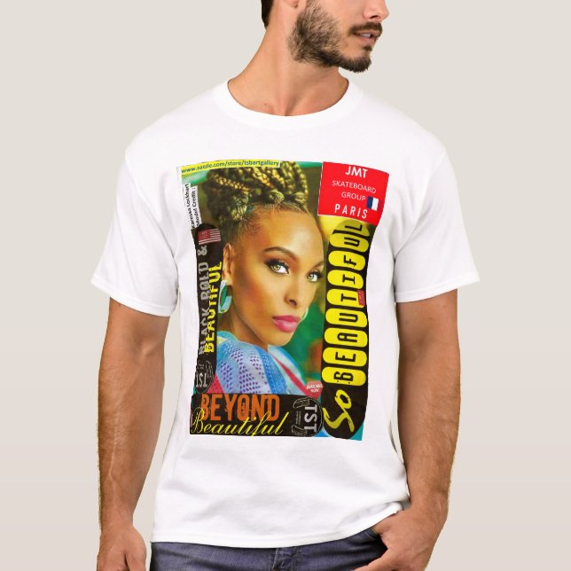 INTERLUDE MODELS  PARIS  Herrenskjorta Basic T-Shi T Shirt (Framsida)