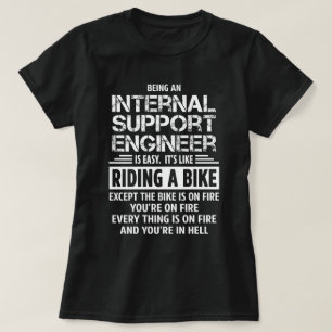 Intern support Ingenjör T Shirt