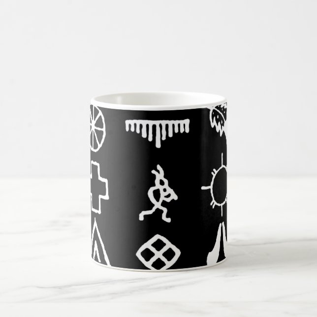 Interna amerikanska Bild-symboler Kaffemugg (Center)