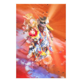 Interna amerikanska DANCING-VARGAR Fototryck