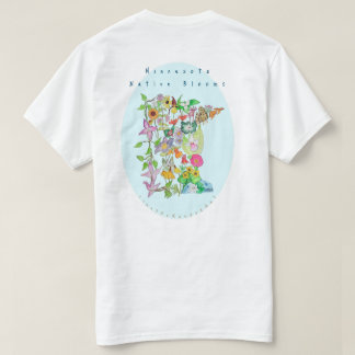 Interna blodblommor T-Shirt, svampar T Shirt