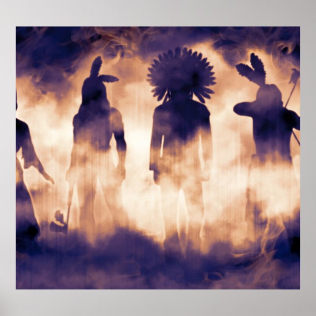 Interna krigare: Foggy Ancestral Emergence Poster (Framsidan)