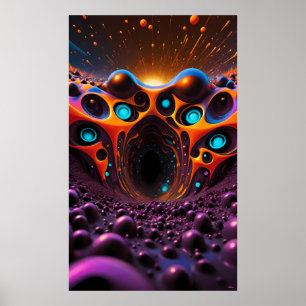 Interna tunneln till morgondagen - Ken Gage Art Poster