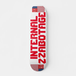 INTERNALT ZAZZBOTAGE-Skateboard Mini Skateboard Bräda 18,5 Cm