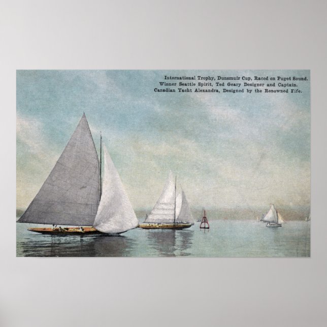 Internat Trophy Dunsmuir Kopp Winner Poster (Framsidan)