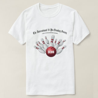 International 10-Pin Bowling Society 330-spel T Shirt