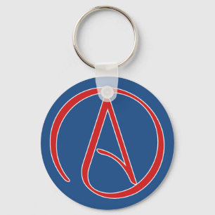 International Atheist Symbol Nyckelring