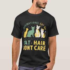 International cats day  t shirt