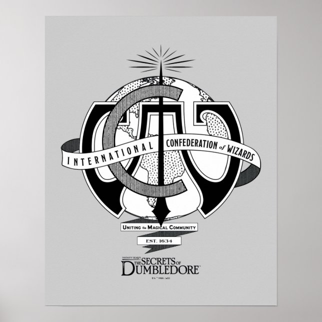 International Confederation of Wizards Logo Poster (Framsidan)