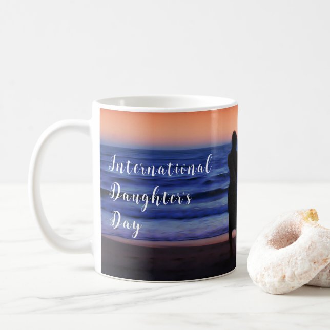 International Daughter's Day Kaffemugg (Med munk)