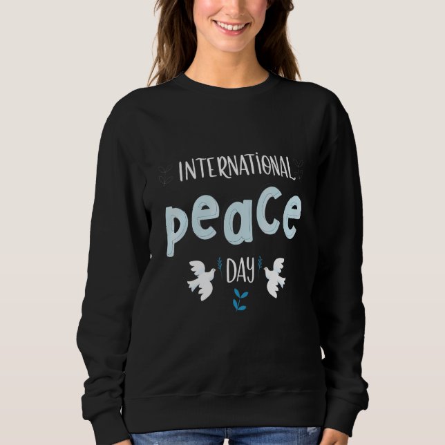 International Day of Peace  Peace day T Shirt (Framsida)