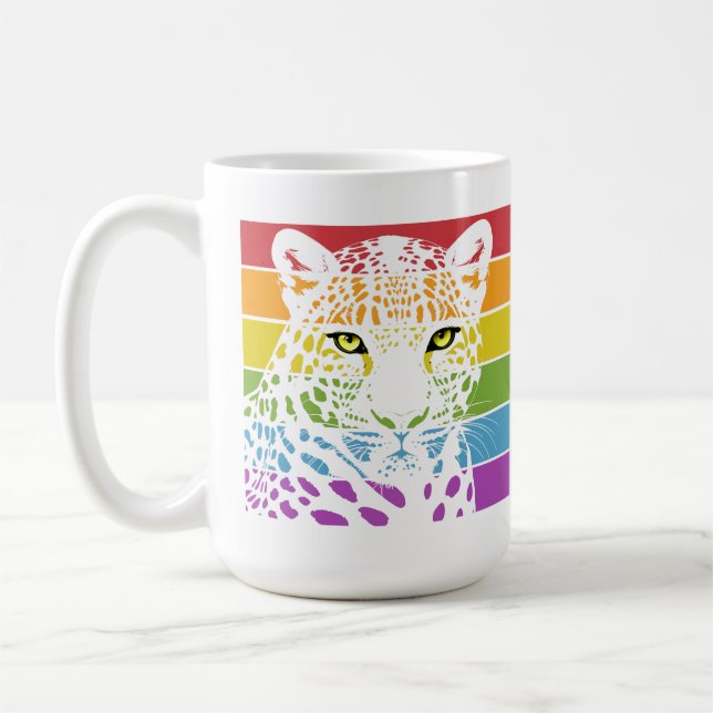 International Day of the Leopard Kaffemugg (Vänster)