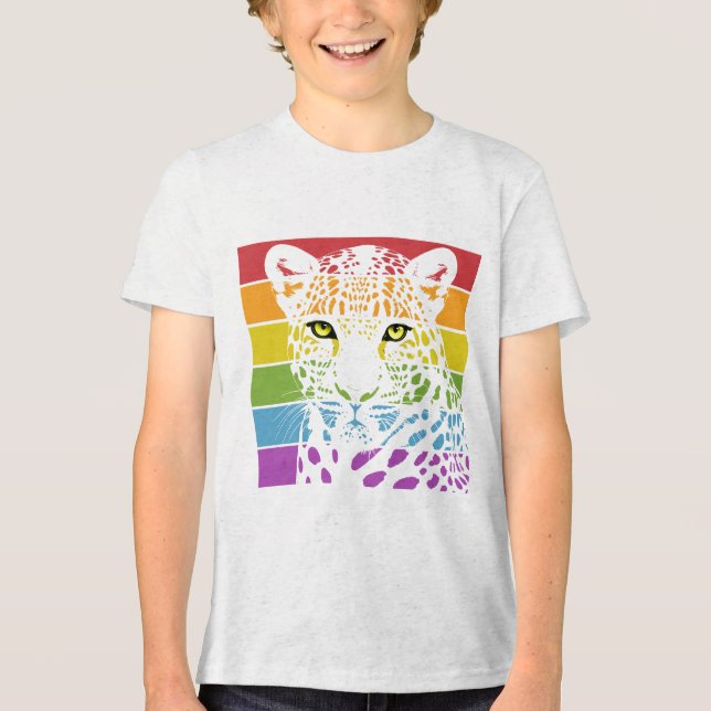 International Day of the Leopard T Shirt (Framsida)