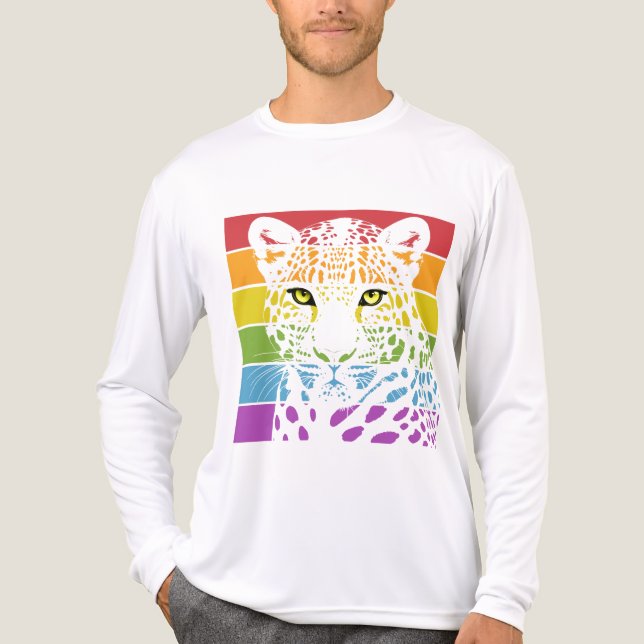 International Day of the Leopard T Shirt (Framsida)