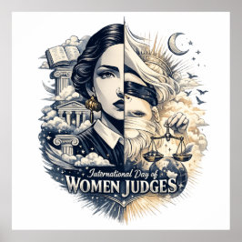 International Day of Women Judges Poster