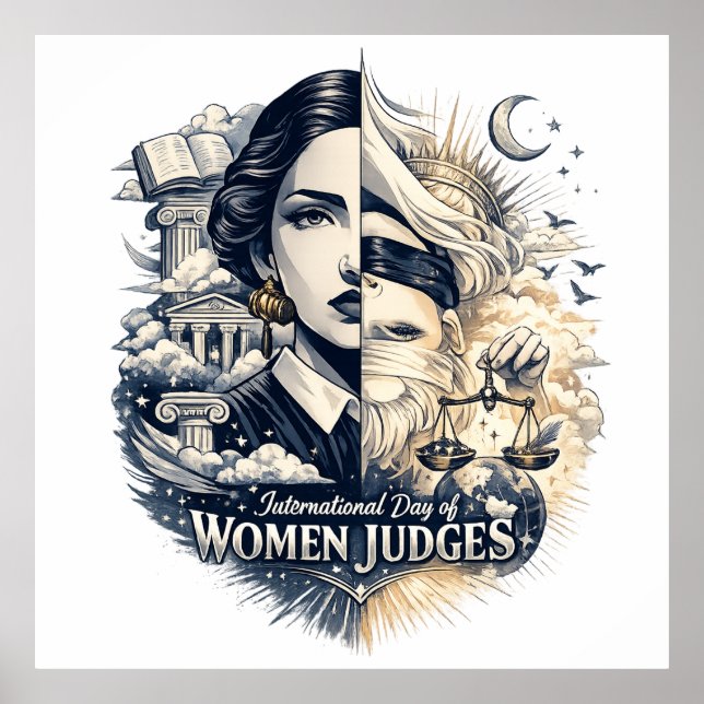 International Day of Women Judges Poster (Framsidan)