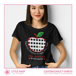 International Dot Day Customizable Teacher T Shirt