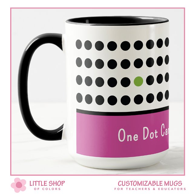 International Dot Day Make Your Mark Teacher Mugg (Skapare uppladdad)