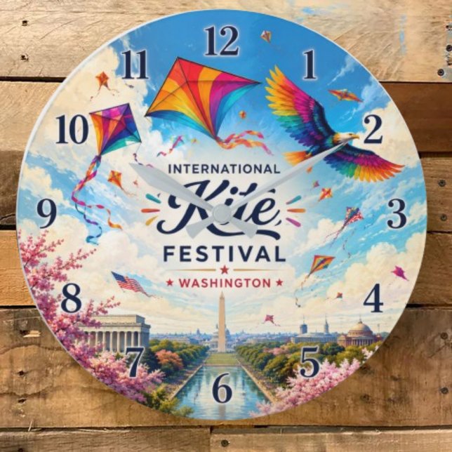 International Kite Festival Washington  Stor Klocka (Skapare uppladdad)