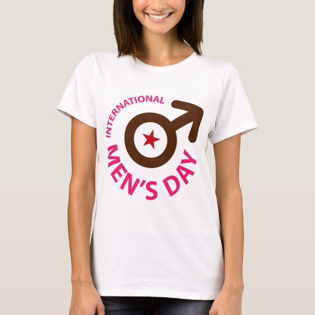 International Men's Day T Shirt (Framsida)