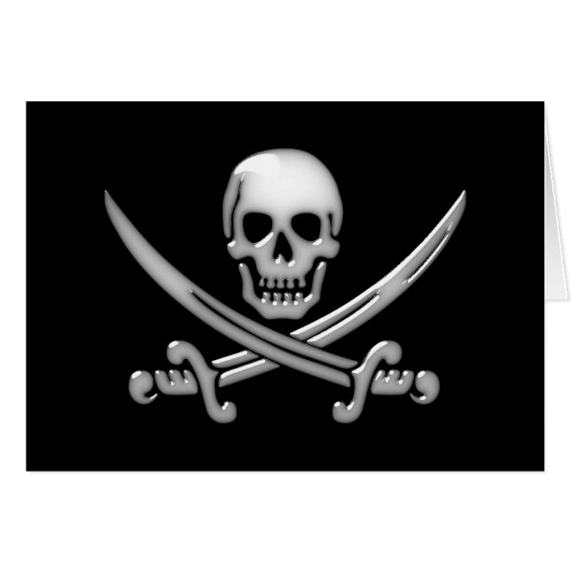 International Talk Like a Pirate Day Card OBS Kort (Framsidan Horizontal)