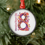 International Women’s Day 8 March Julgransprydnad Metall<br><div class="desc">International Women’s Day 8 March</div>