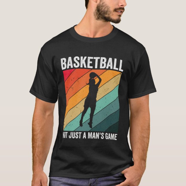 International Women s Day Basketball Gender Equali T Shirt (Framsida)