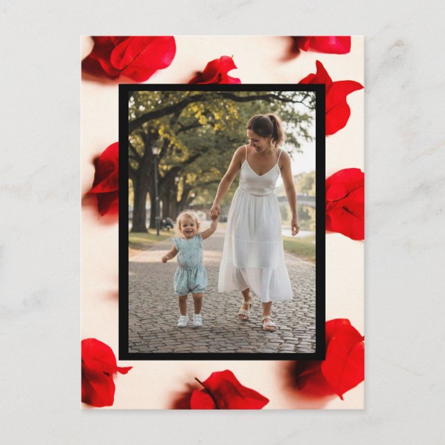 International Women’s Day Modern Elegant Strong  Vykort (Framsida)