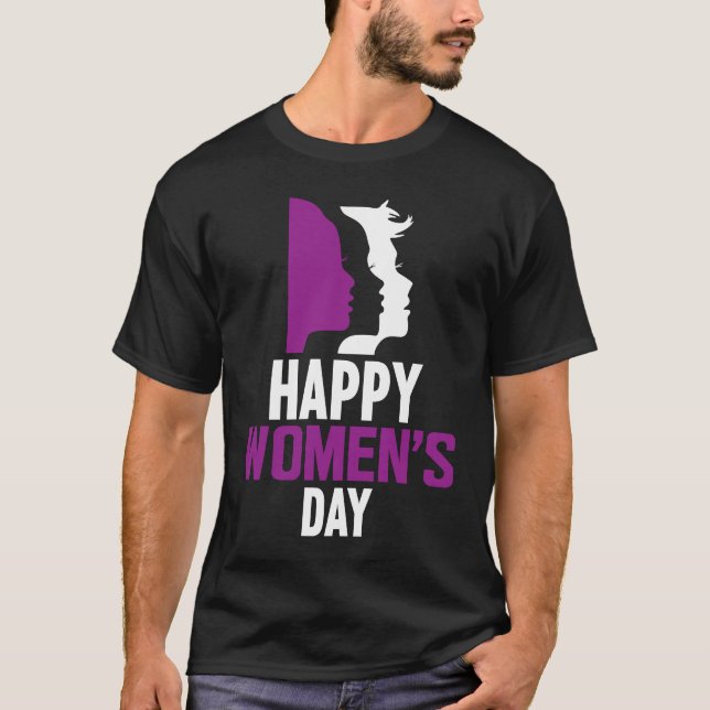 International Women's Day 2022 For Women 8 March 2 T Shirt (Framsida)