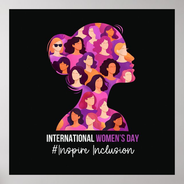 International Women's Day 8 March  Poster (Framsidan)