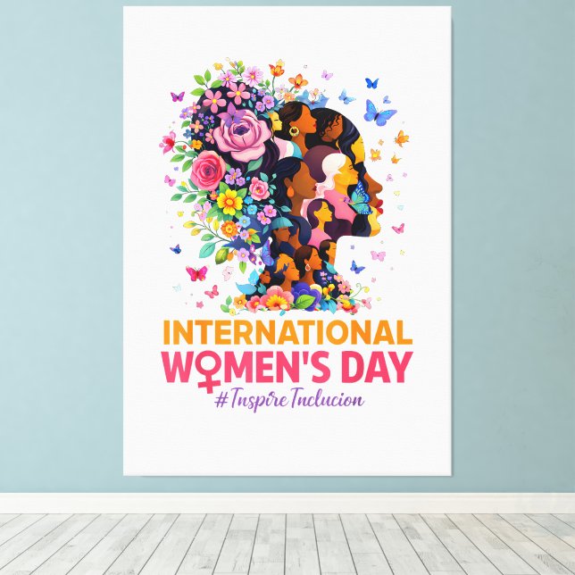 International Women's Day Canvastryck (Insitu (trägolv))