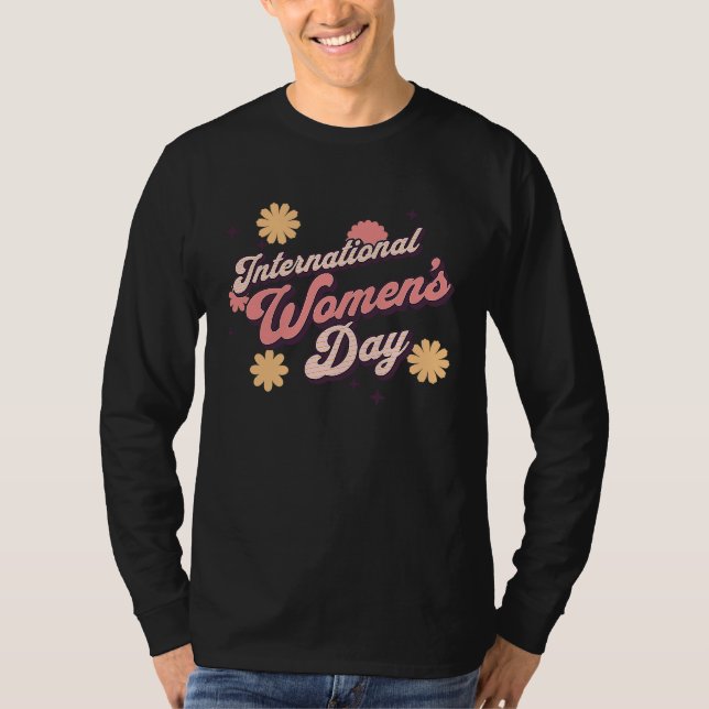 International Women's Day Celebration T Shirt (Framsida)