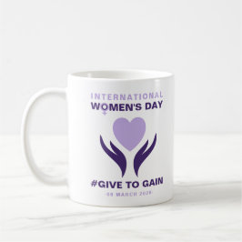 International Women's Day Give To Gain 2026 Kaffemugg
