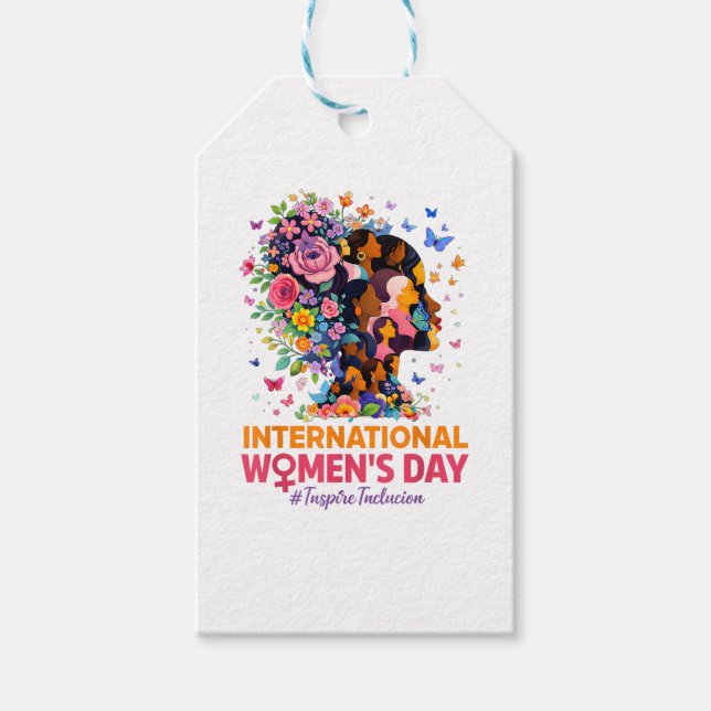 International Women's Day Presentetikett (Framsidan)