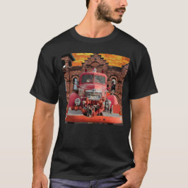 Internationell 1947 avfyrar lastbildesign t shirt