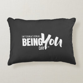 Internationell är din dagsoffert prydnadskudde