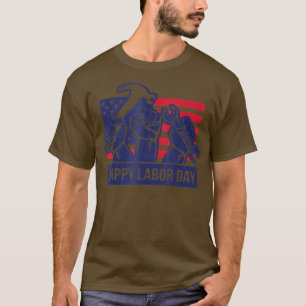 Internationell arbetardag Lycklig arbetsdagen i Am T Shirt